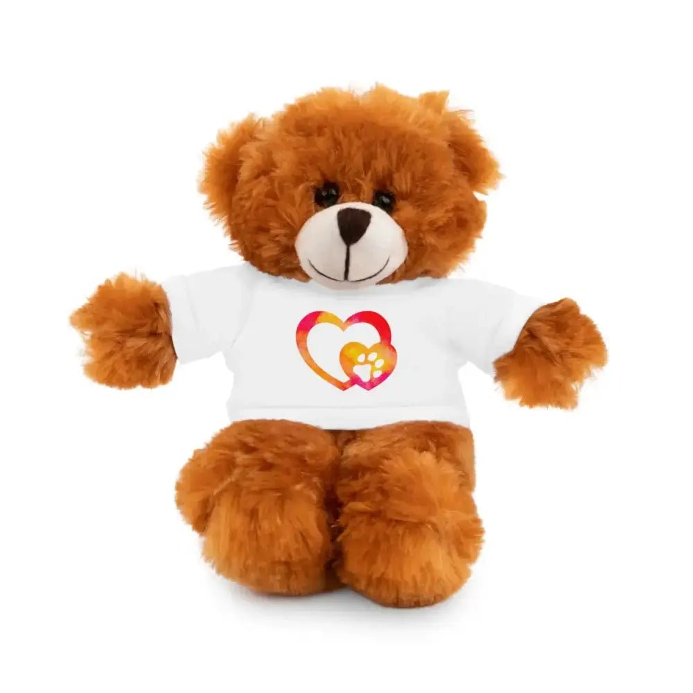 Heartfelt Stuffed Animal with T-Shirt | Adorable Gift for Kids - FloofChonk