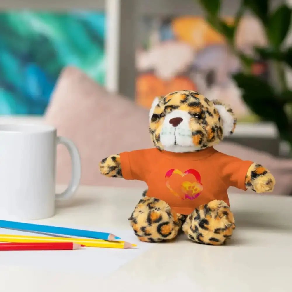 Heartfelt Stuffed Animal with T-Shirt | Adorable Gift for Kids - FloofChonk