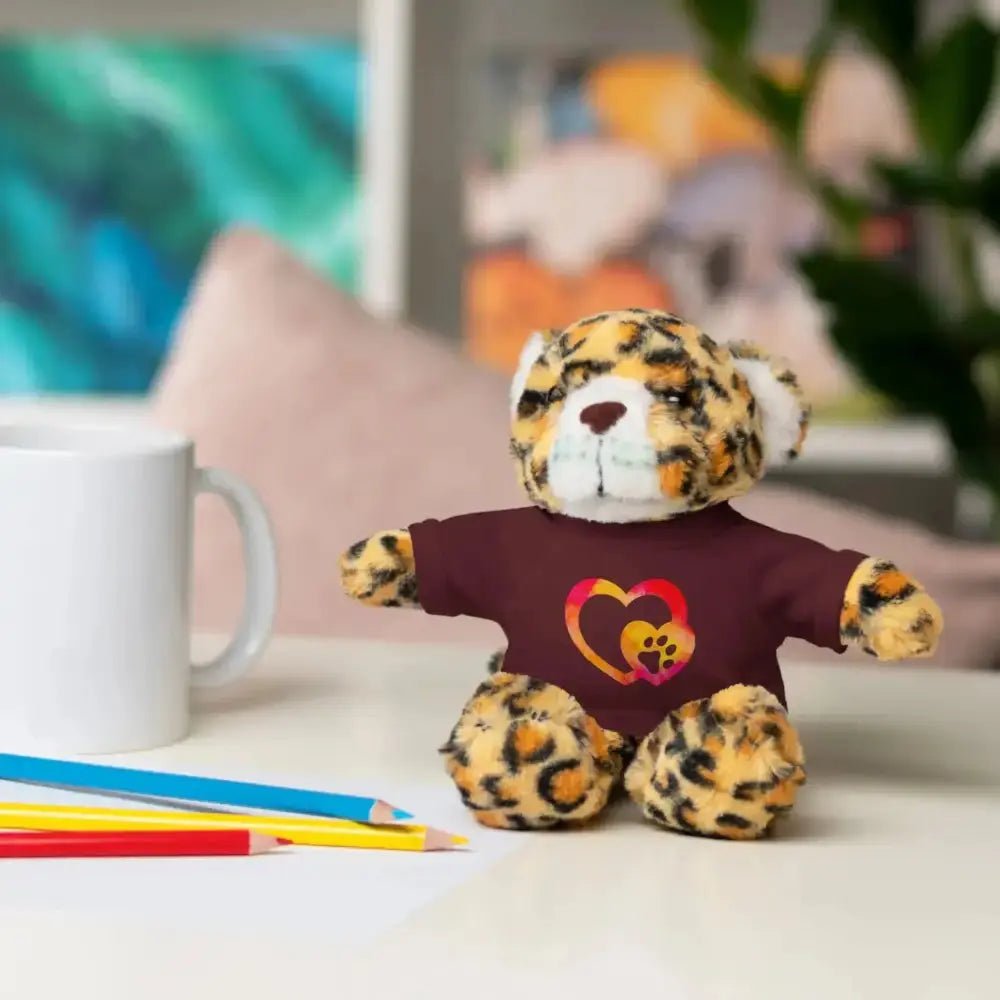Heartfelt Stuffed Animal with T-Shirt | Adorable Gift for Kids - FloofChonk