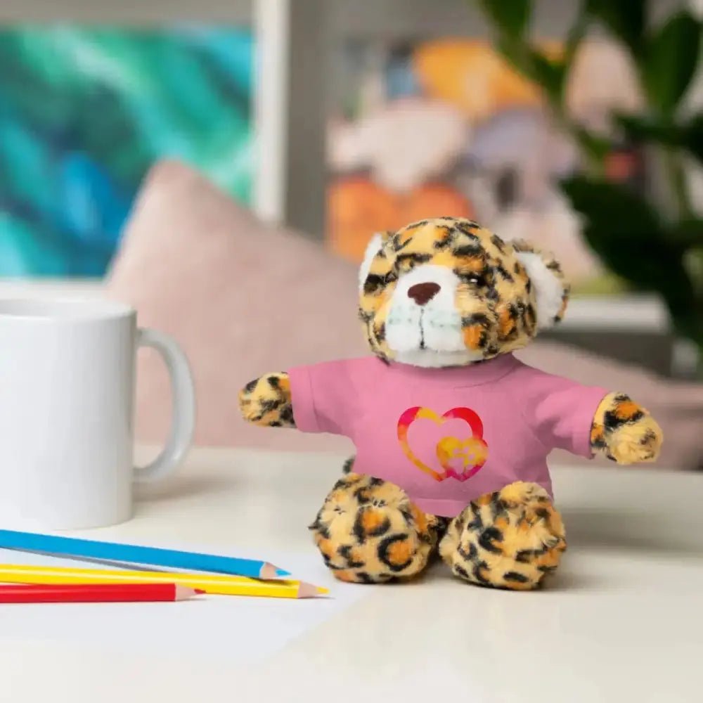 Heartfelt Stuffed Animal with T-Shirt | Adorable Gift for Kids - FloofChonk