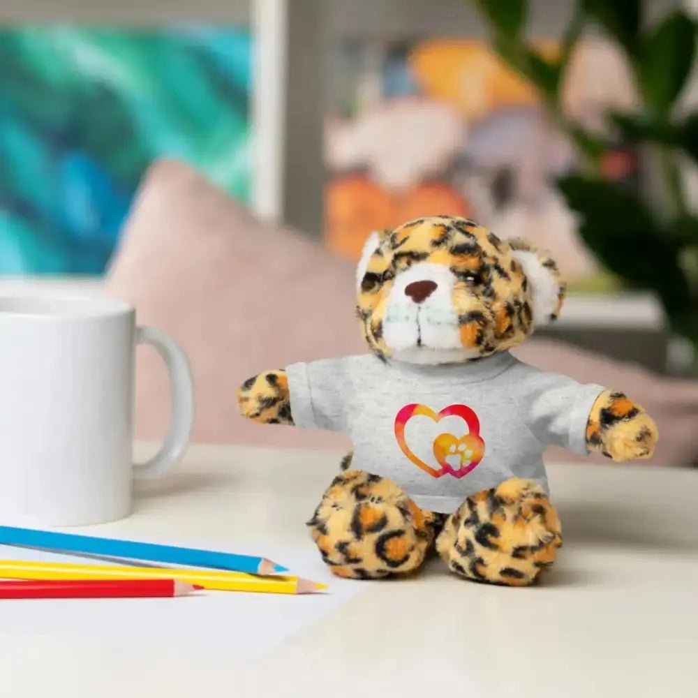 Heartfelt Stuffed Animal with T-Shirt | Adorable Gift for Kids - FloofChonk