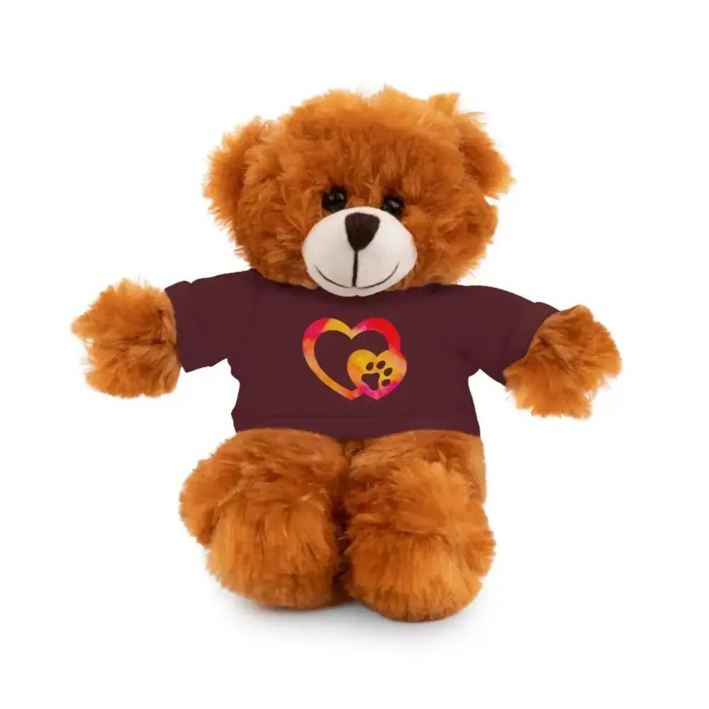 Heartfelt Stuffed Animal with T-Shirt | Adorable Gift for Kids - FloofChonk