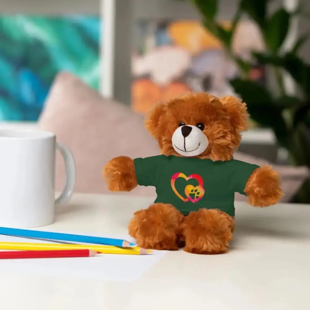 Heartfelt Stuffed Animal with T-Shirt | Adorable Gift for Kids - FloofChonk