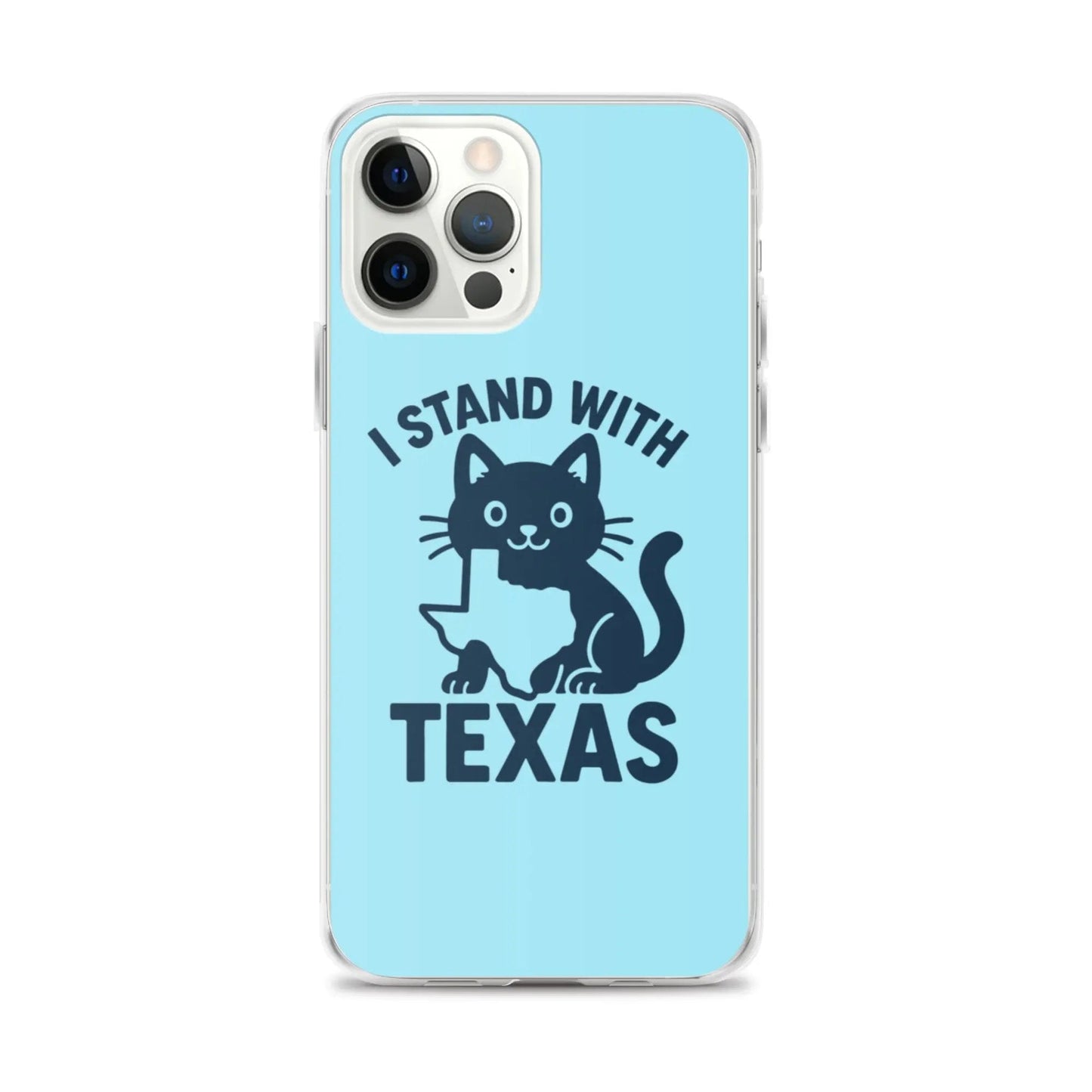 I Stand with Texas Clear Case for iPhone® - FloofChonk