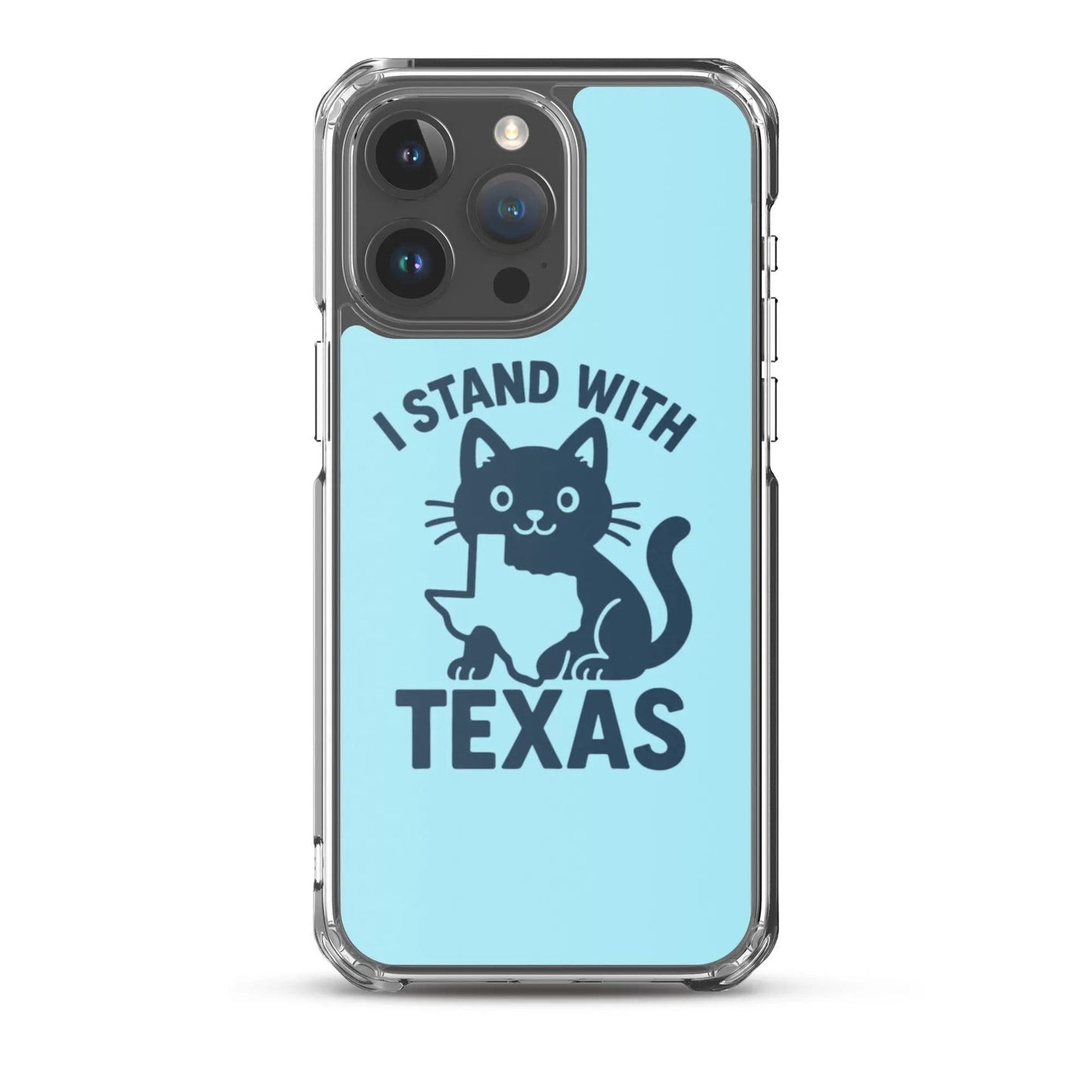 I Stand with Texas Clear Case for iPhone® - FloofChonk