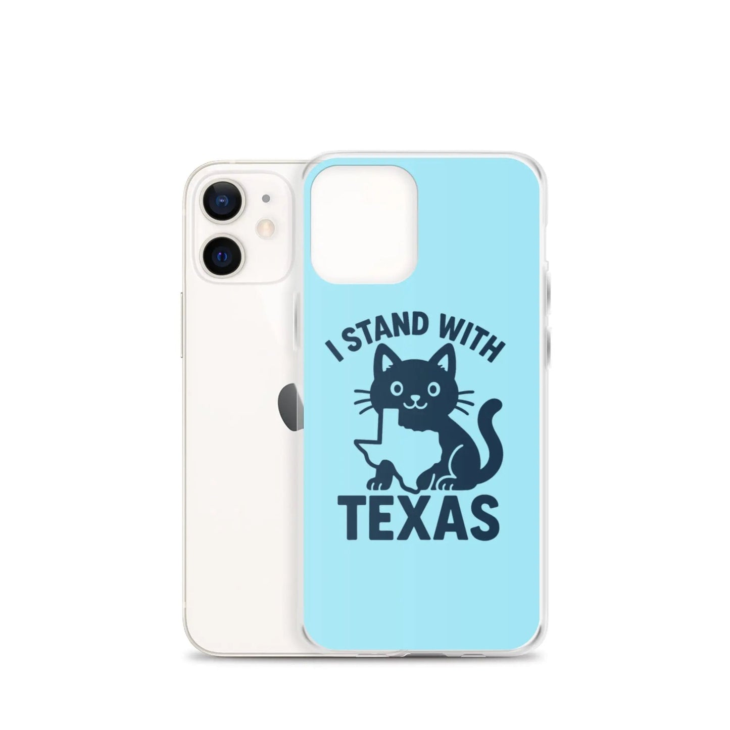 I Stand with Texas Clear Case for iPhone® - FloofChonk