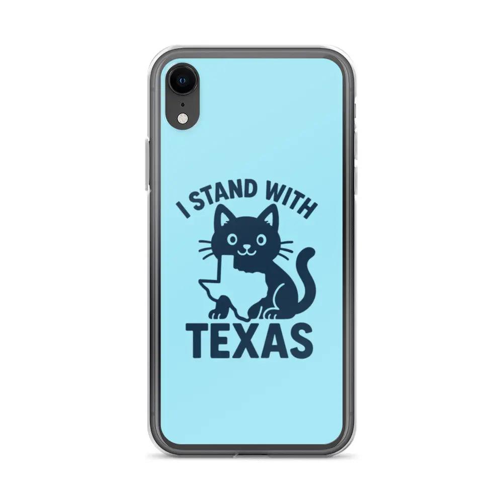 I Stand with Texas Clear Case for iPhone® - FloofChonk