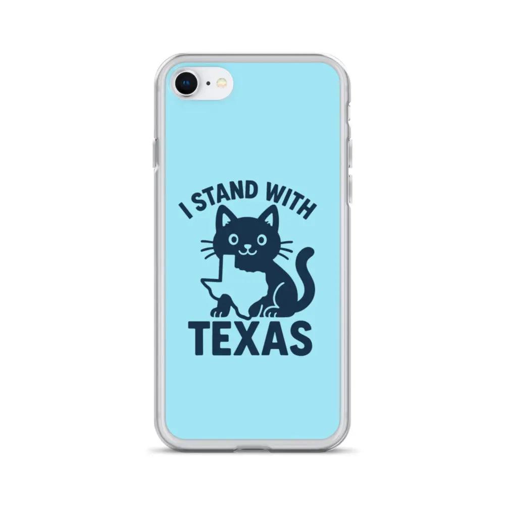 I Stand with Texas Clear Case for iPhone® - FloofChonk