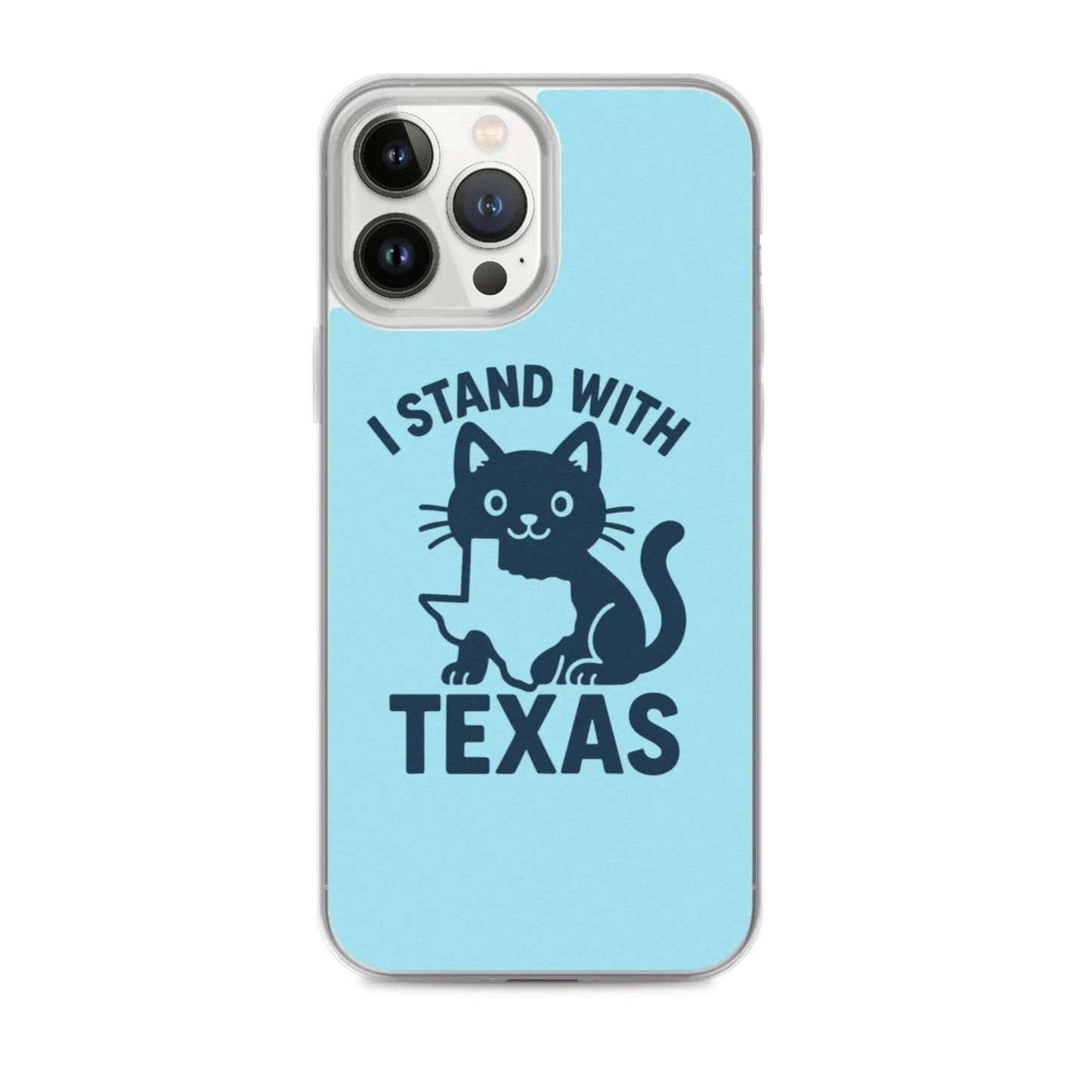 I Stand with Texas Clear Case for iPhone® - FloofChonk