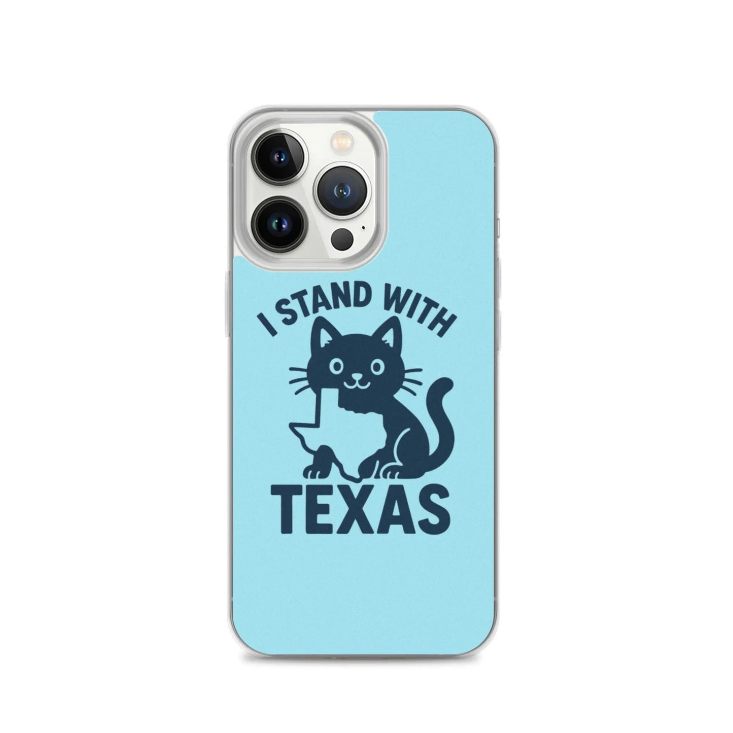 I Stand with Texas Clear Case for iPhone® - FloofChonk