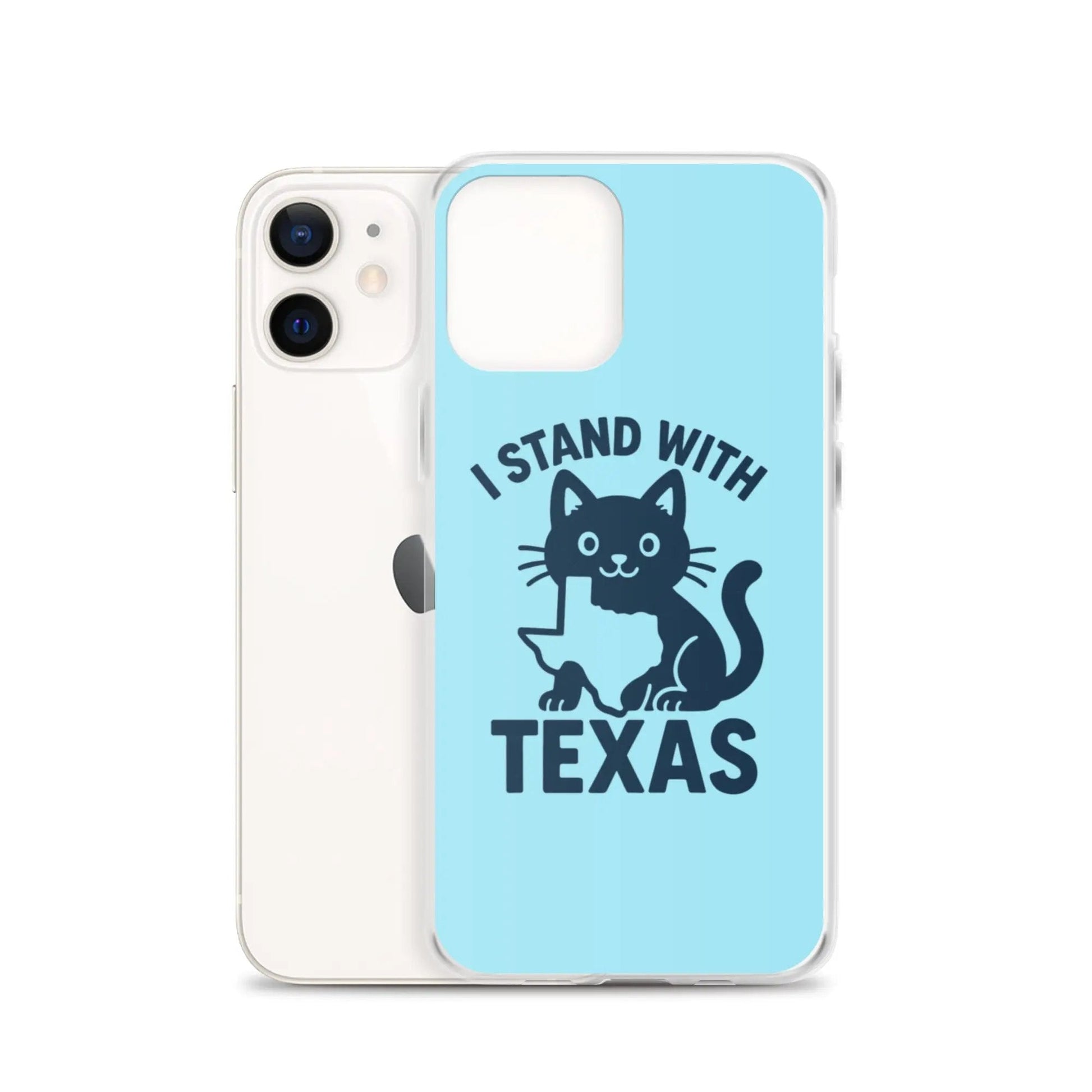 I Stand with Texas Clear Case for iPhone® - FloofChonk