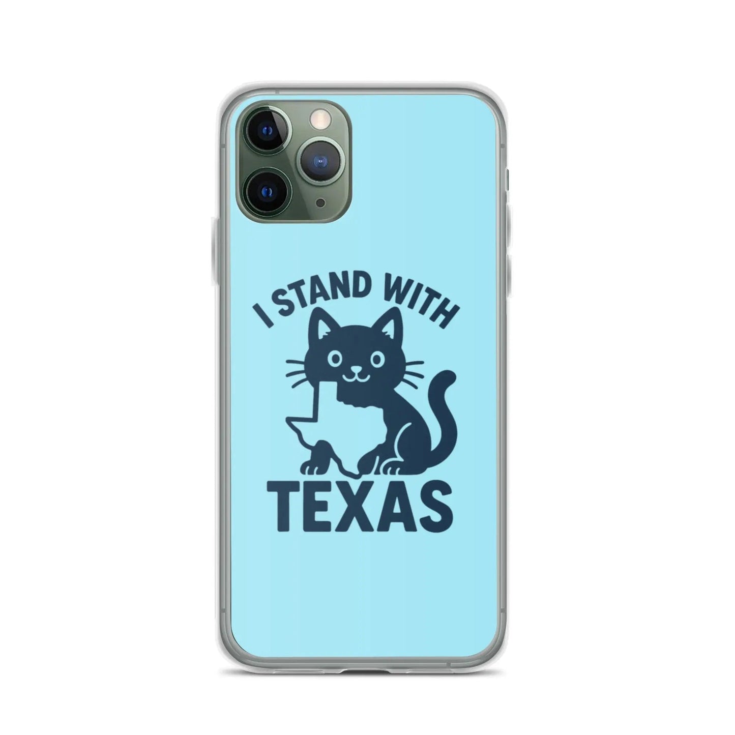 I Stand with Texas Clear Case for iPhone® - FloofChonk
