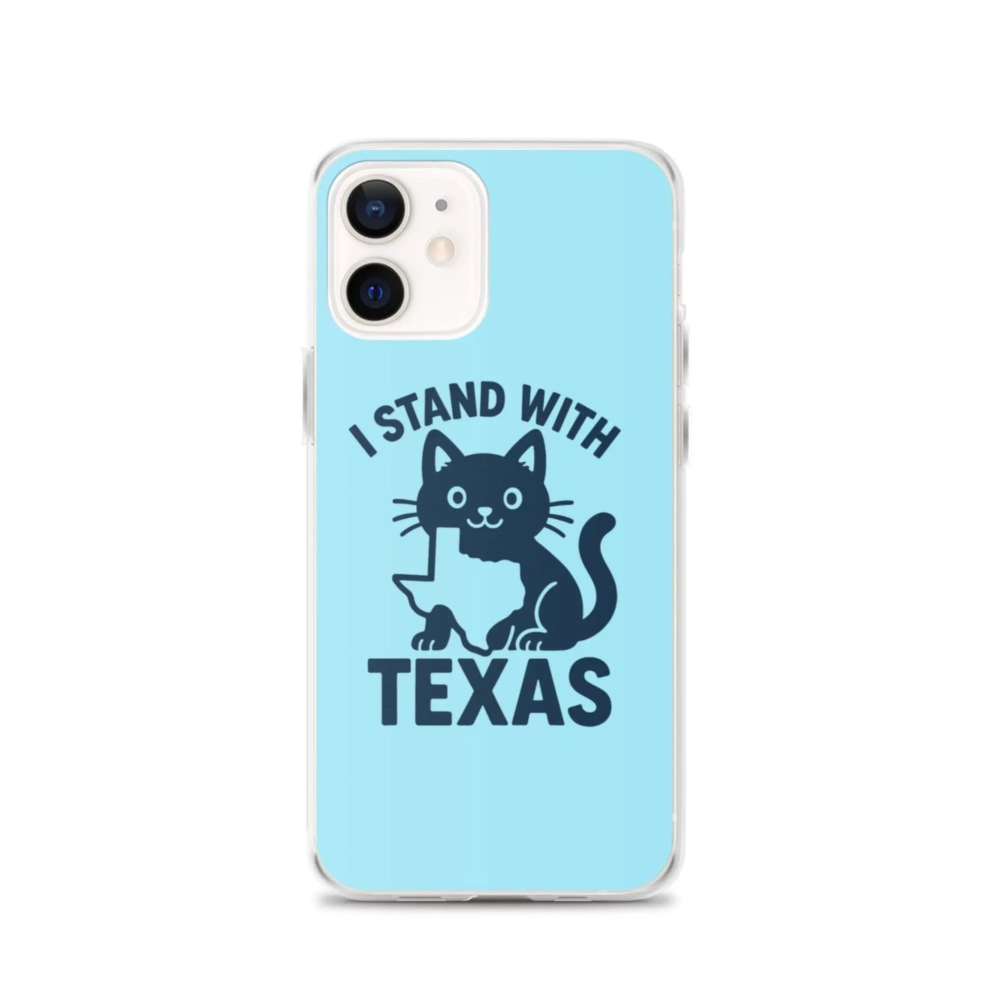 I Stand with Texas Clear Case for iPhone® - FloofChonk