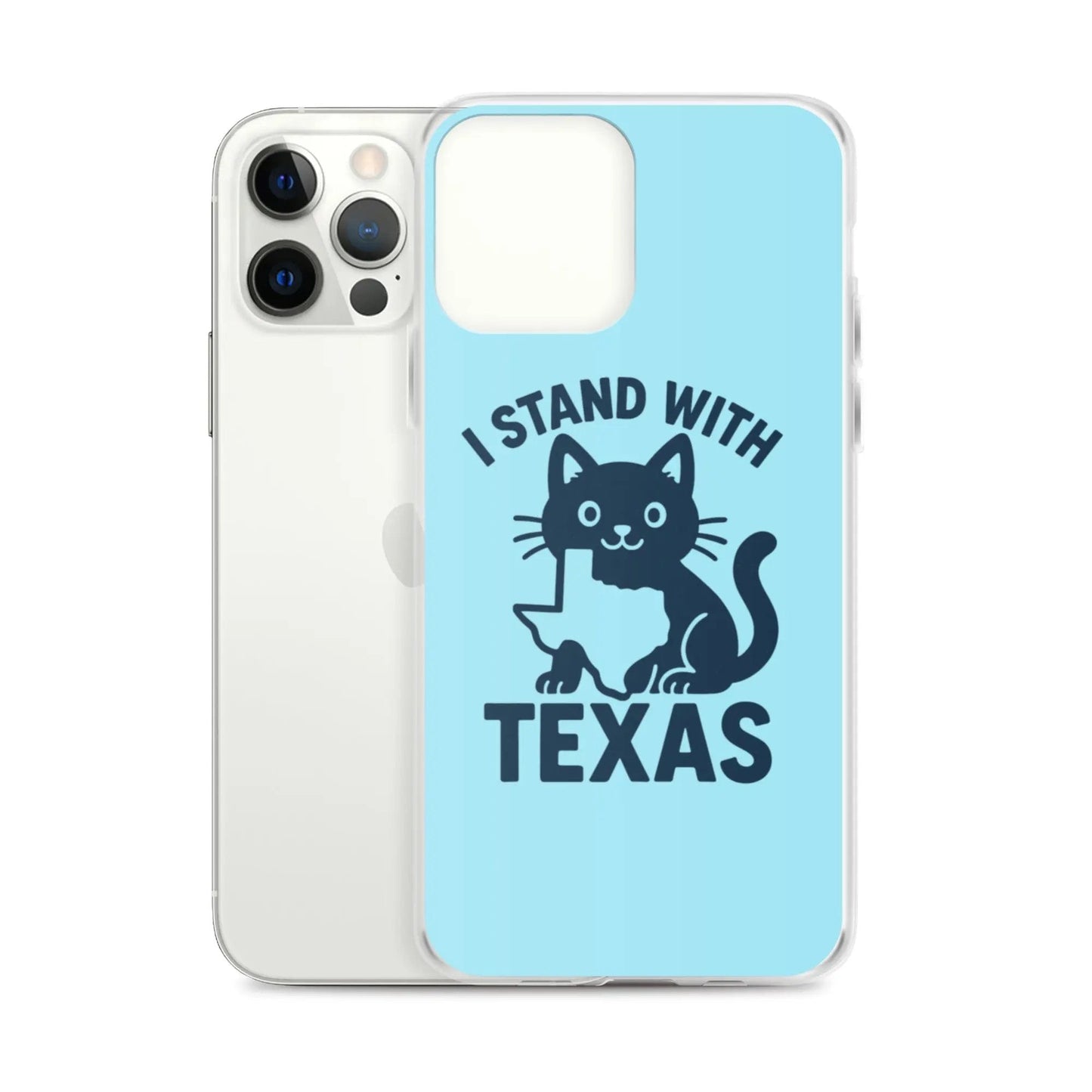 I Stand with Texas Clear Case for iPhone® - FloofChonk