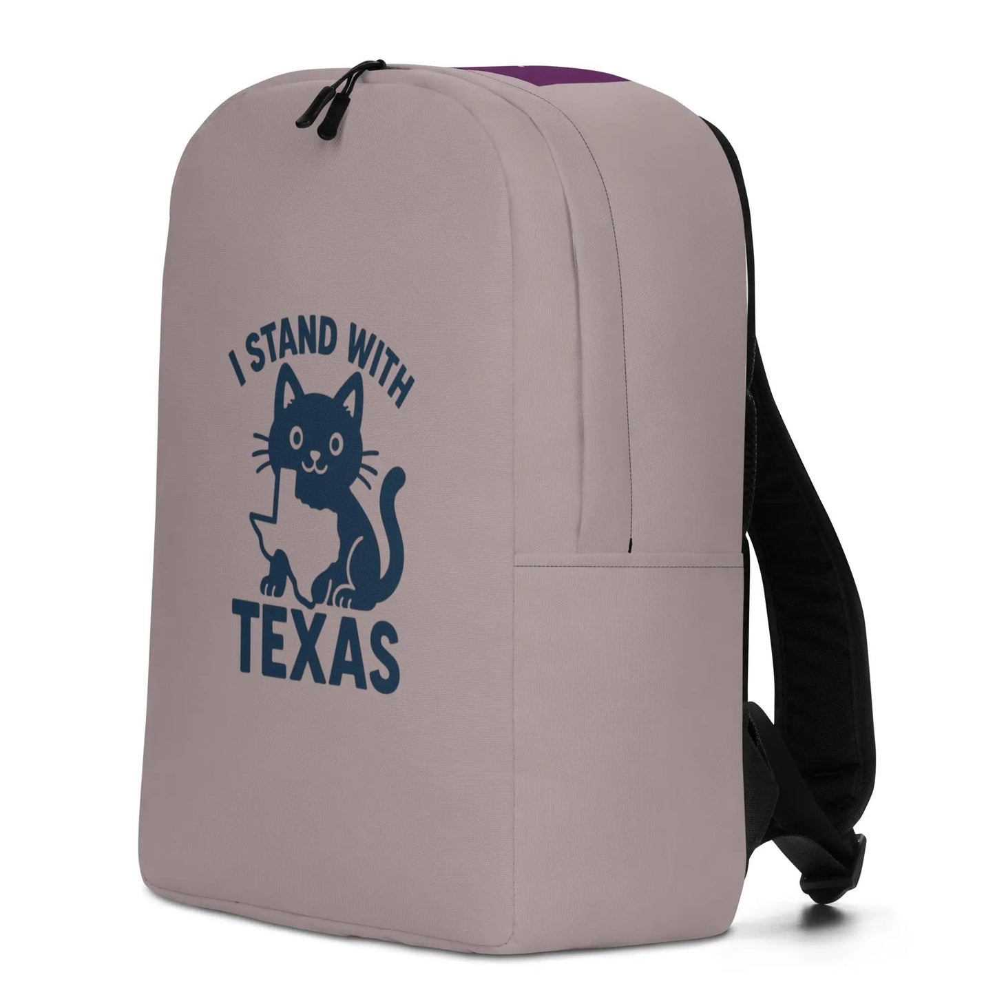 I Stand with Texas Minimalist Backpack - FloofChonk