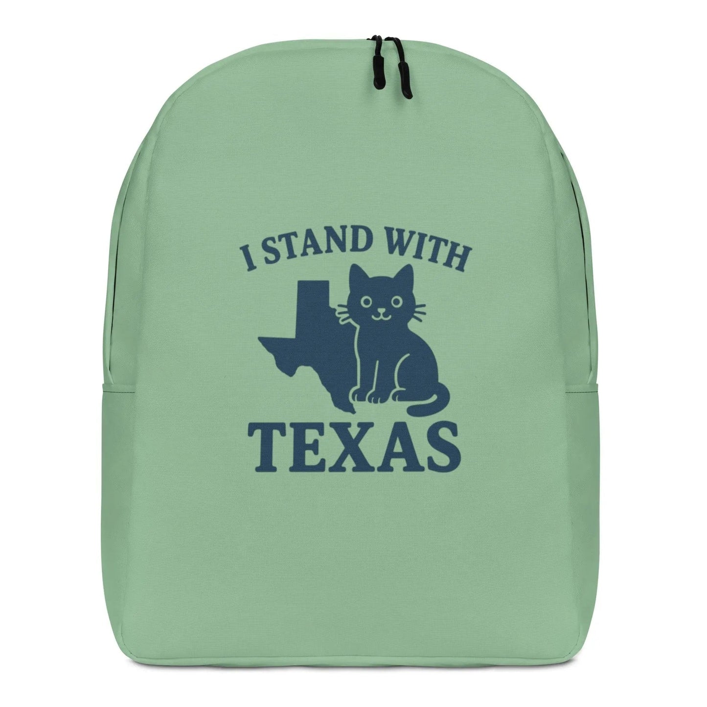 I Stand with Texas Minimalist Backpack - FloofChonk