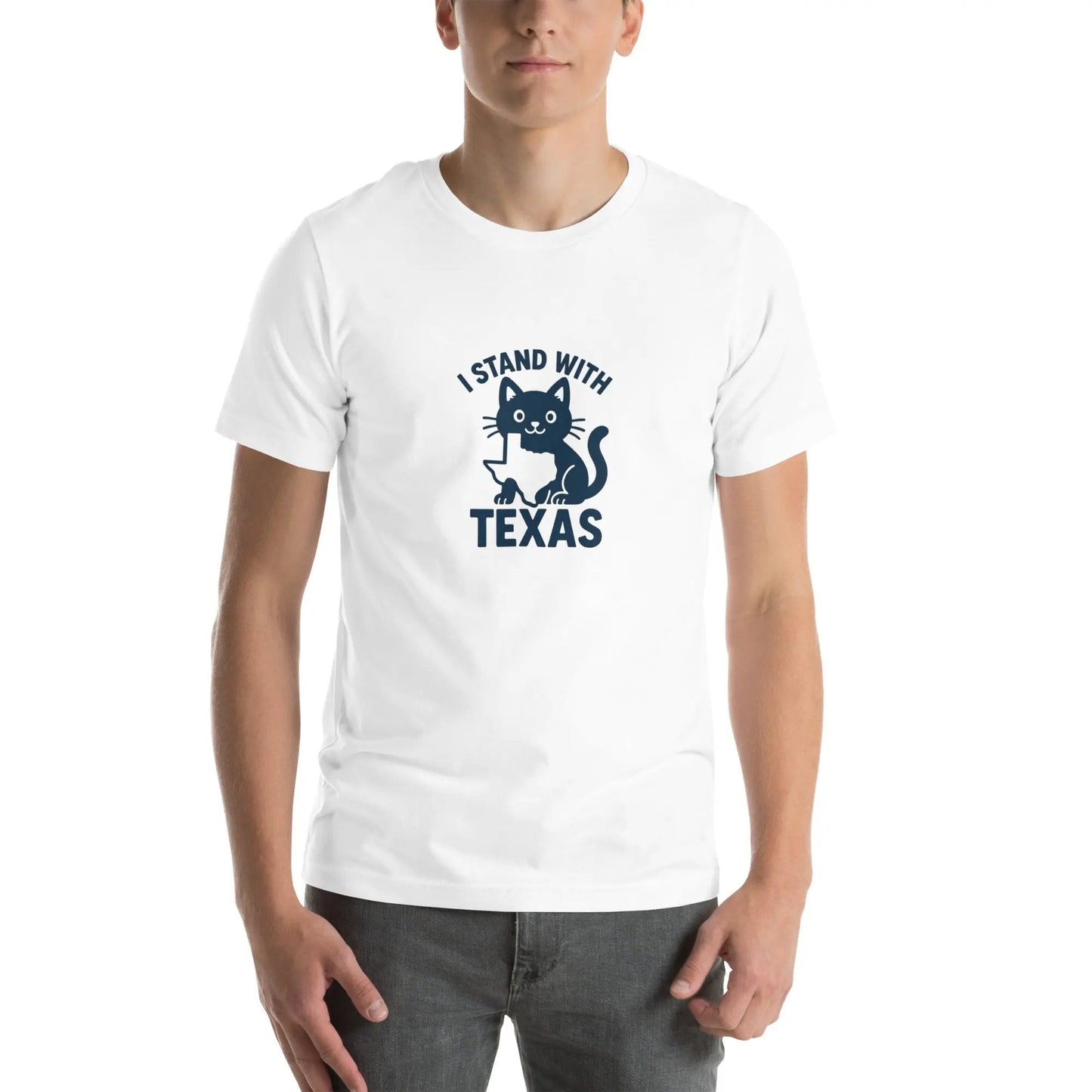 I Stand With Texas Unisex t-shirt - FloofChonk