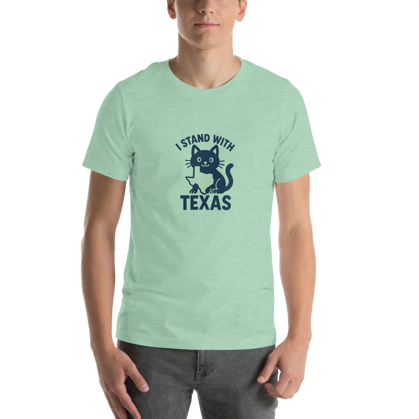 I Stand With Texas Unisex t-shirt - FloofChonk