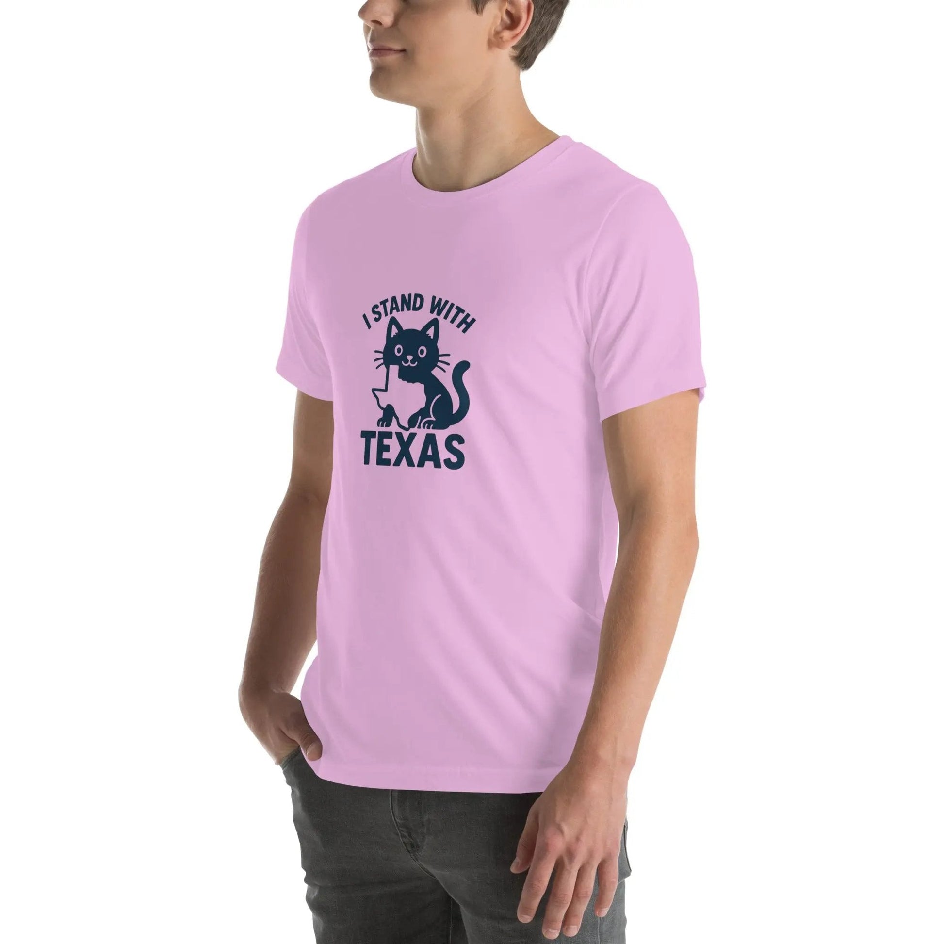 I Stand With Texas Unisex t-shirt - FloofChonk