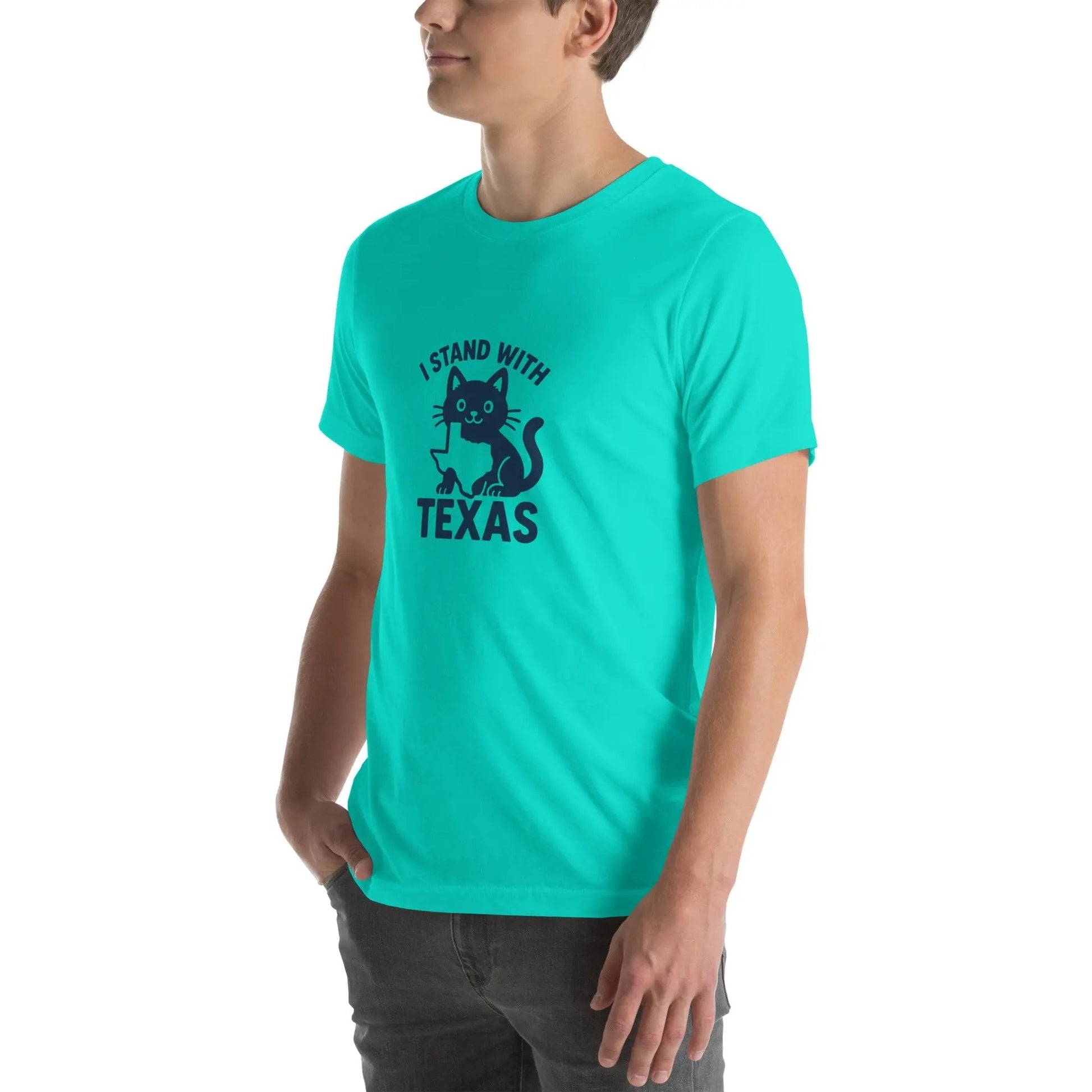 I Stand With Texas Unisex t-shirt - FloofChonk