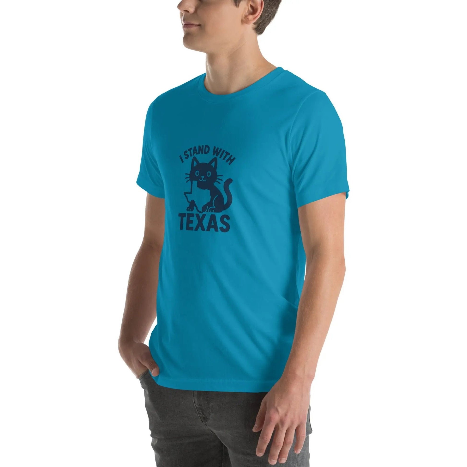 I Stand With Texas Unisex t-shirt - FloofChonk