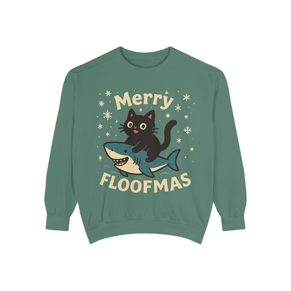 Floofmas Cat Shark Sweatshirt