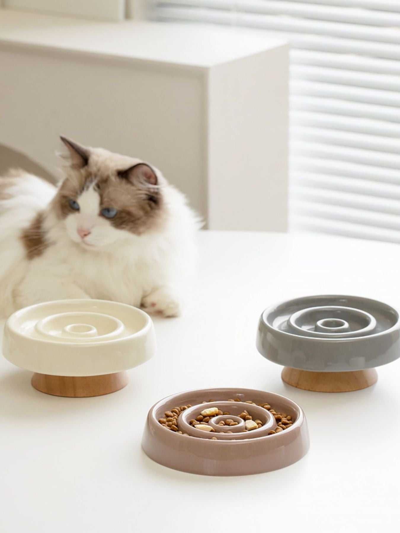 Interactive Slow Feeder Pet Bowl - FloofChonk
