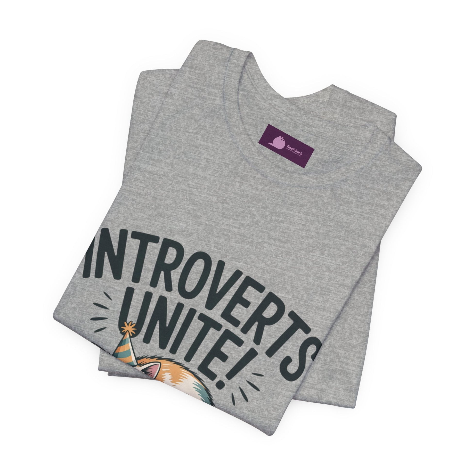 Introverts Unite (In the Corner) T-Shirt | funny holiday shirt, holiday survival tee - FloofChonk