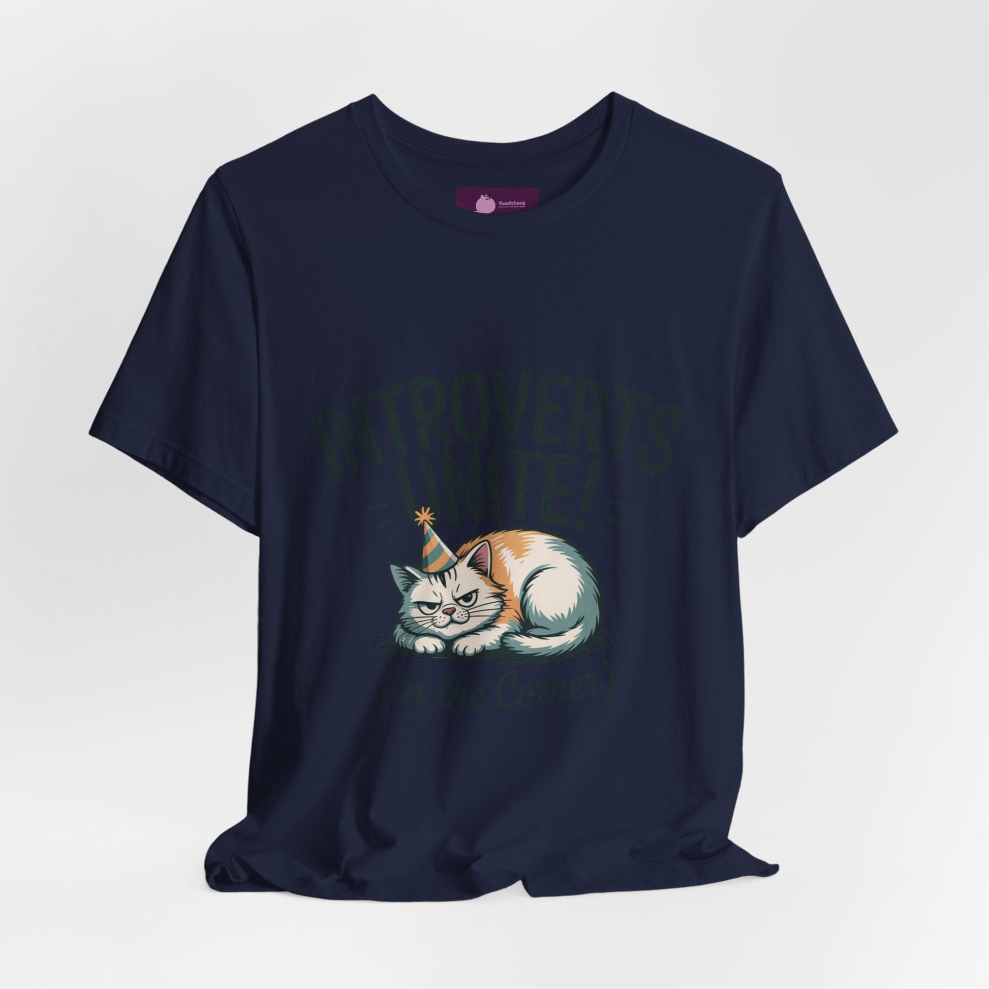 Introverts Unite (In the Corner) T-Shirt | funny holiday shirt, holiday survival tee - FloofChonk