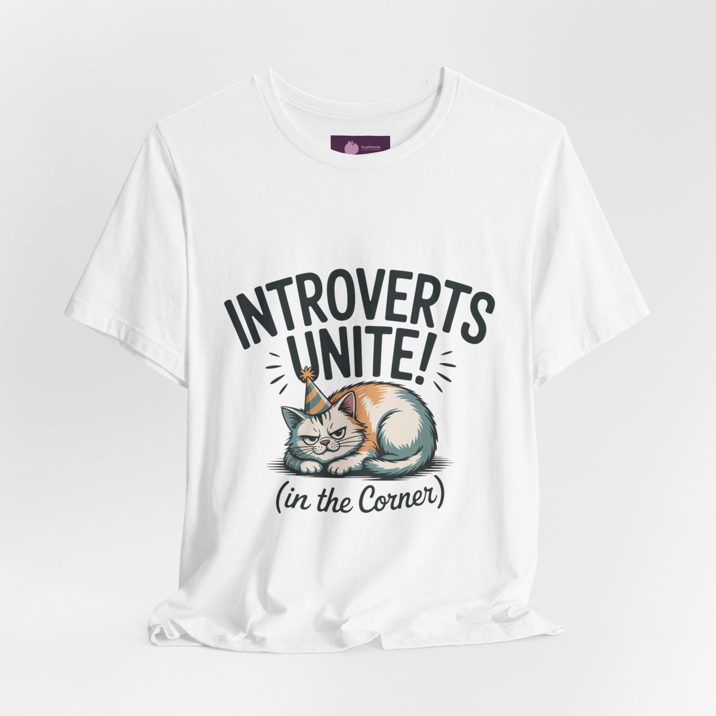 Introverts Unite (In the Corner) T-Shirt | funny holiday shirt, holiday survival tee - FloofChonk
