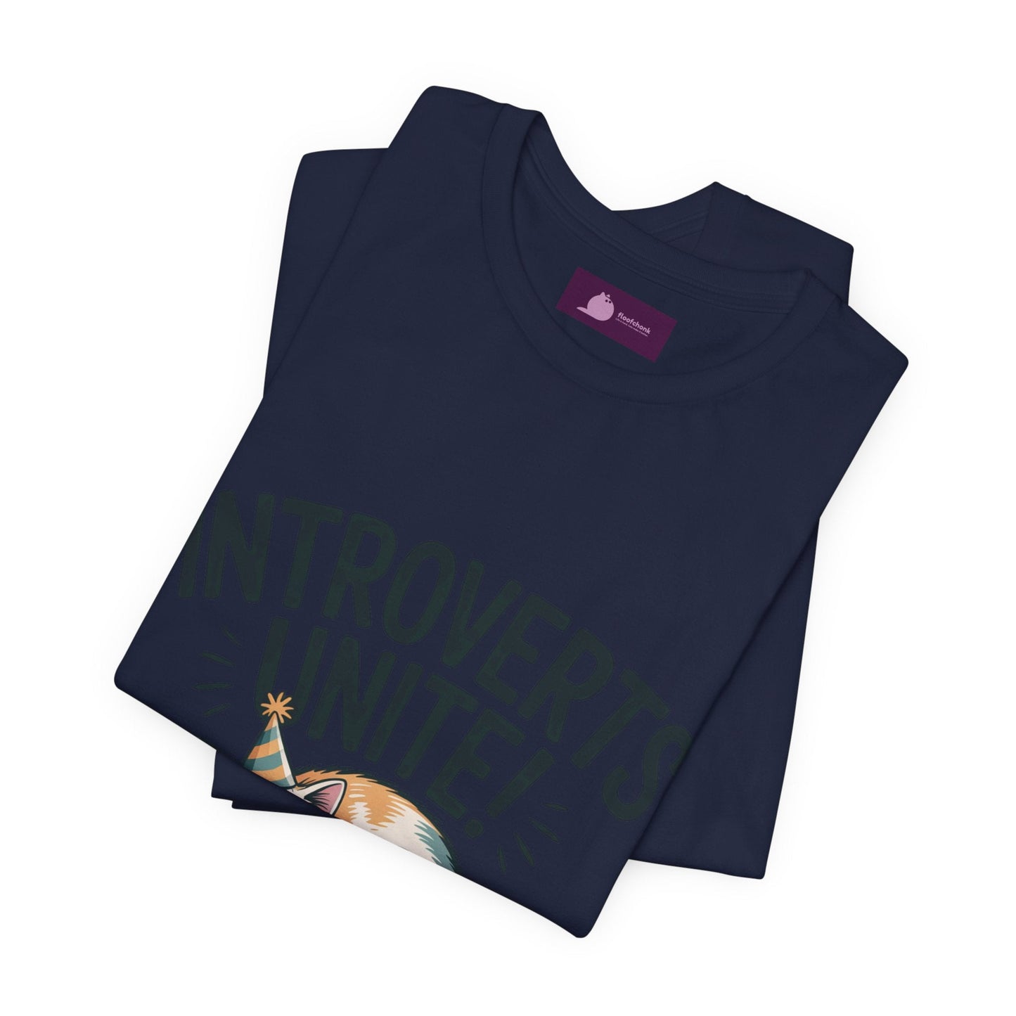 Introverts Unite (In the Corner) T-Shirt | funny holiday shirt, holiday survival tee - FloofChonk