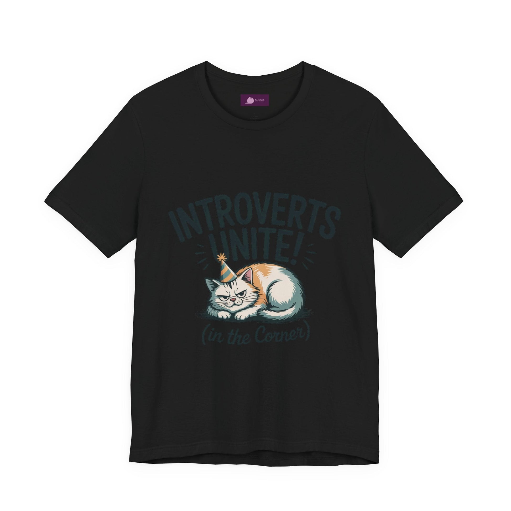 Introverts Unite (In the Corner) T-Shirt | funny holiday shirt, holiday survival tee - FloofChonk