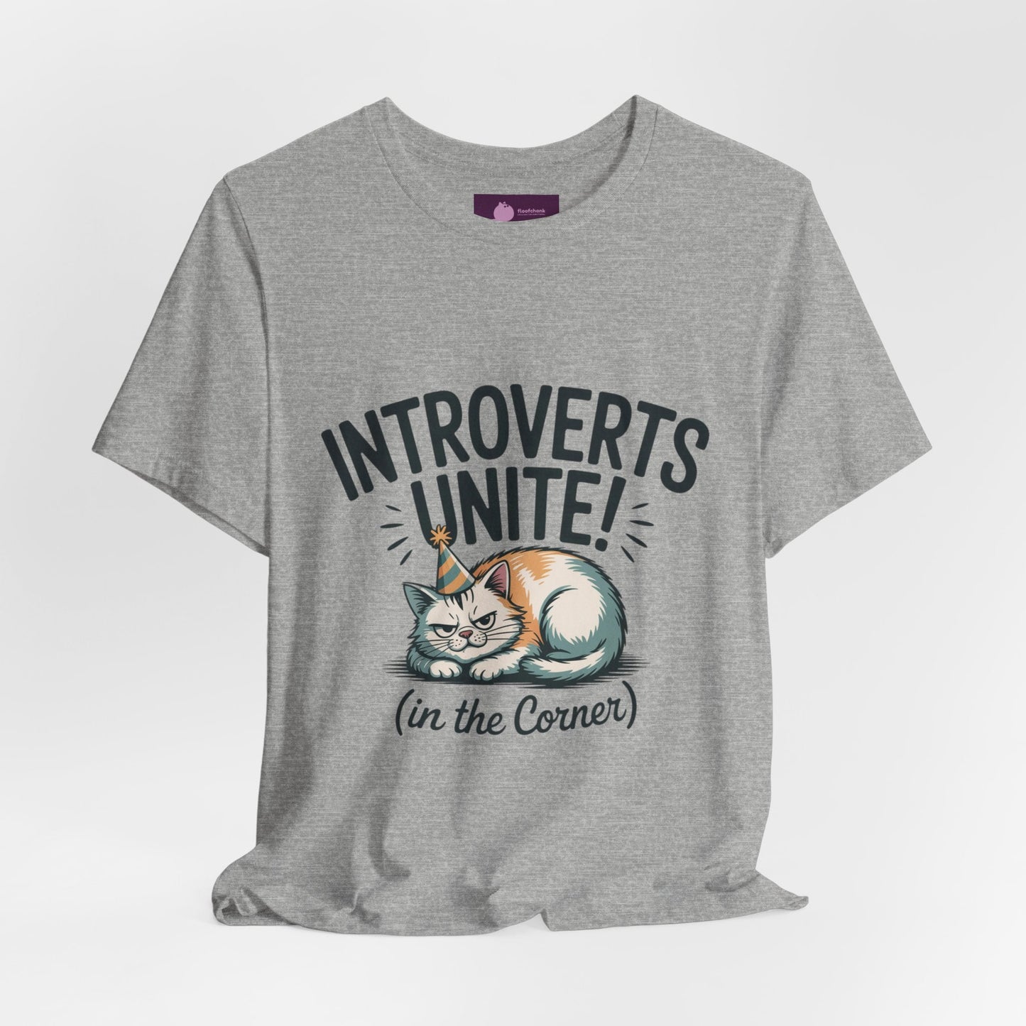 Introverts Unite (In the Corner) T-Shirt | funny holiday shirt, holiday survival tee - FloofChonk