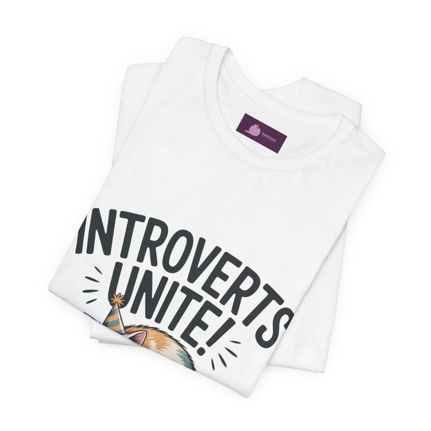Introverts Unite (In the Corner) T-Shirt | funny holiday shirt, holiday survival tee - FloofChonk