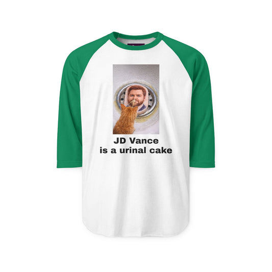 JD Vance is a Urinal Cake — Humorous Pet Lover Tee - FloofChonk