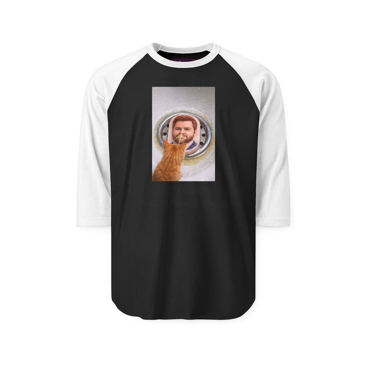 JD Vance is a Urinal Cake — Humorous Pet Lover Tee - FloofChonk