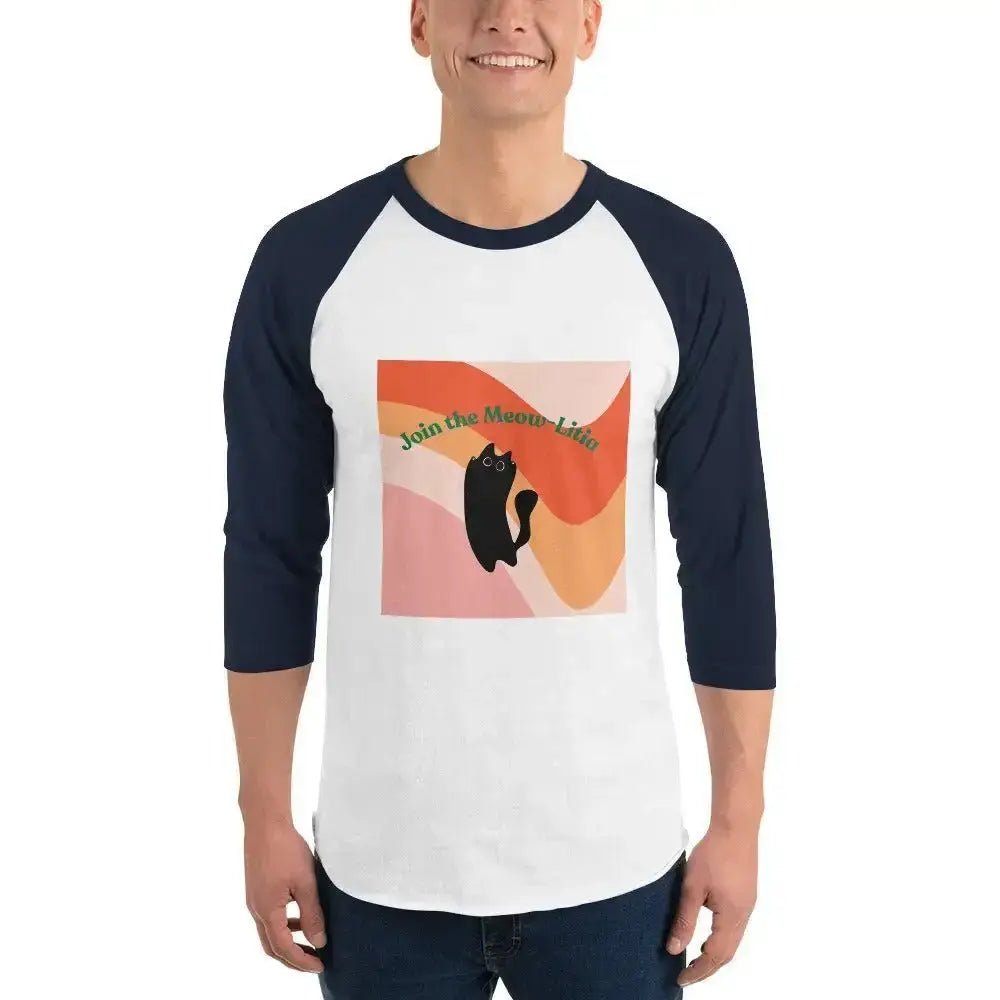 Join the Meow - Litia 3/4 Sleeve Shirt - FloofChonk