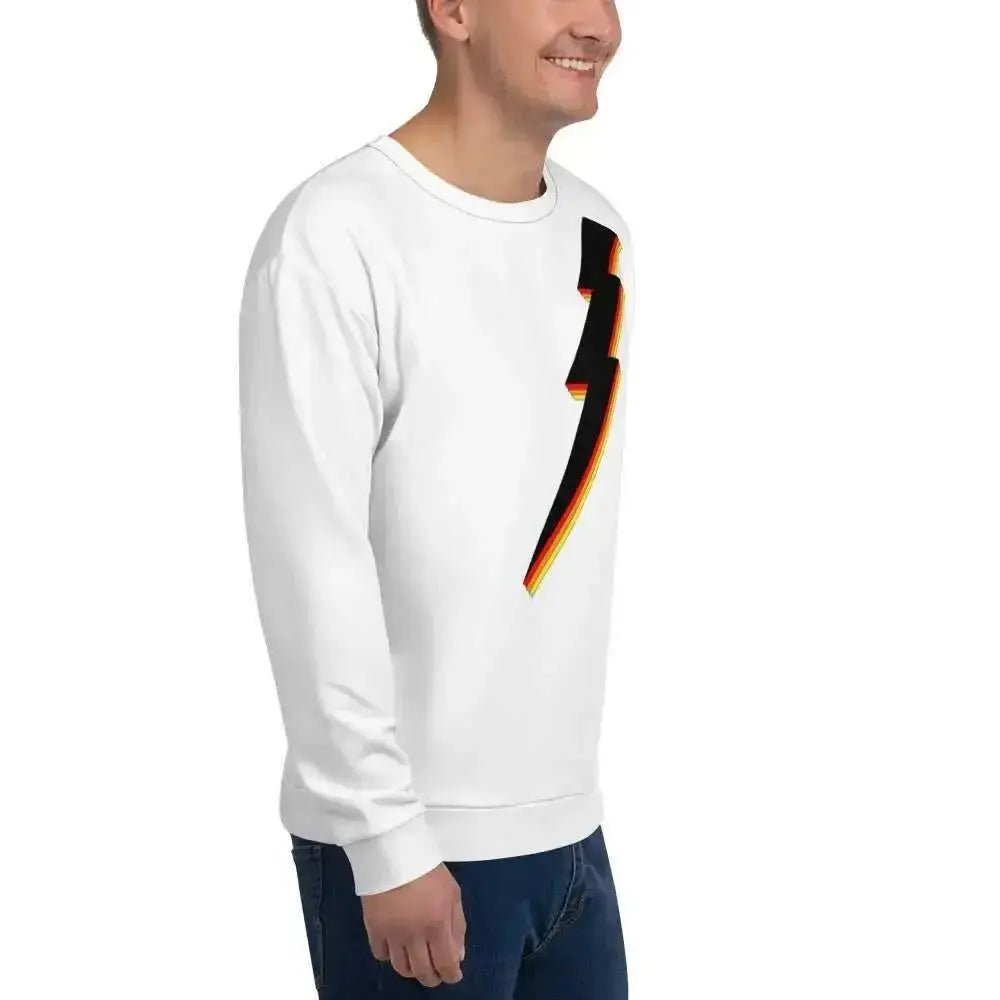 Lightening Bolt Unisex Sweatshirt - FloofChonk