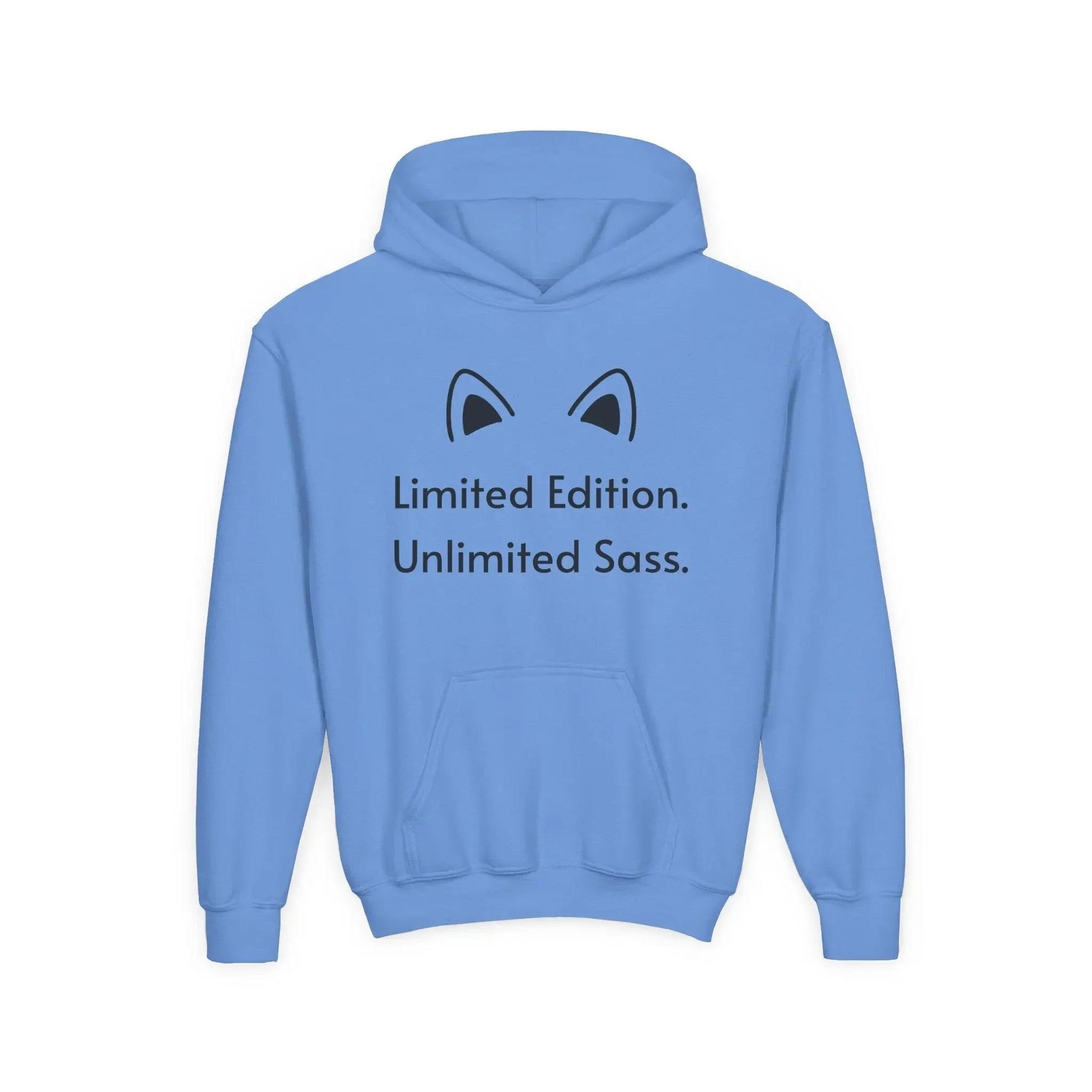 Limited Edition, Unlimited Sass Kids Hoodie - FloofChonk Exclusive - FloofChonk