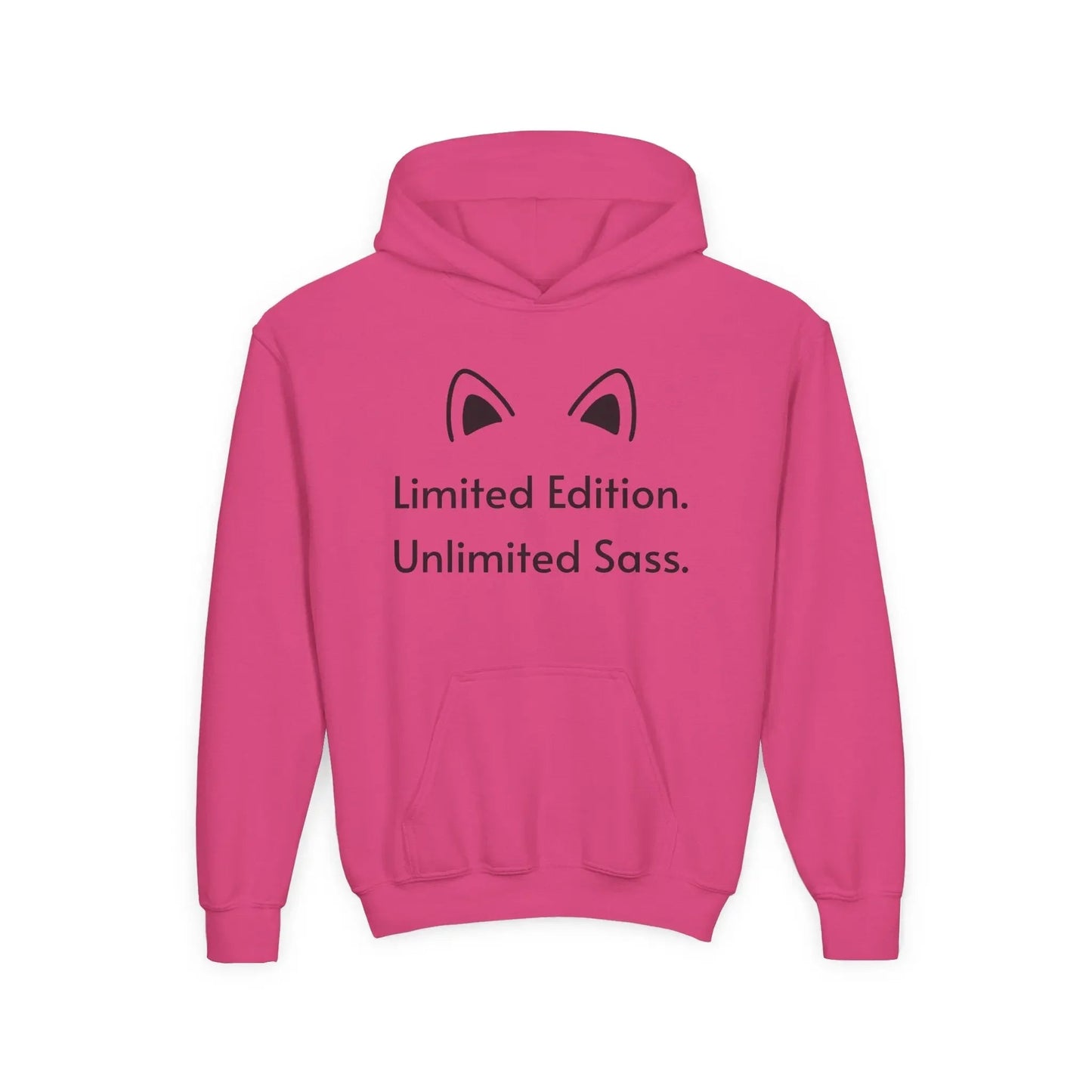 Limited Edition, Unlimited Sass Kids Hoodie - FloofChonk Exclusive - FloofChonk