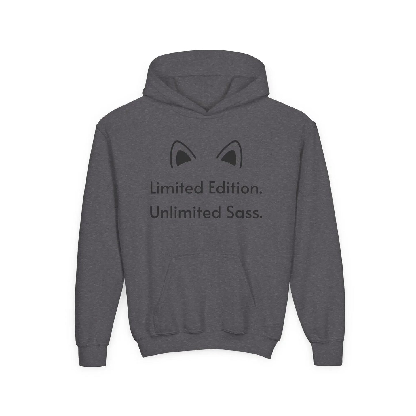 Limited Edition, Unlimited Sass Kids Hoodie - FloofChonk Exclusive - FloofChonk