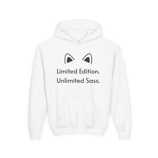 Limited Edition, Unlimited Sass Kids Hoodie - FloofChonk Exclusive - FloofChonk