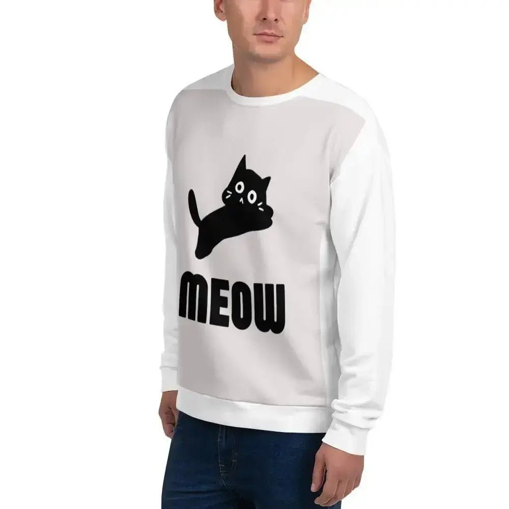 Meow Sweatshirt - FloofChonk