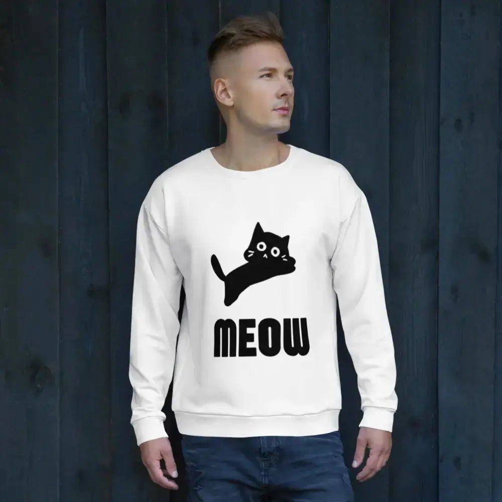 Meow Sweatshirt - FloofChonk