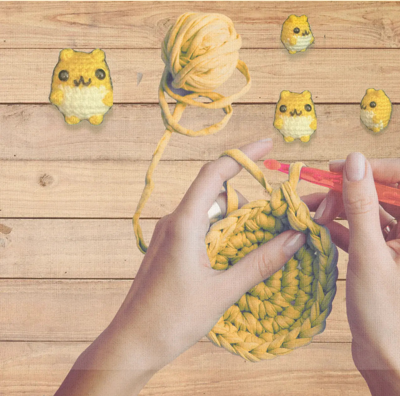 Cat Toy Crochet Kit | Handcrafted Cat Toy Making for the Crafty Chunkles