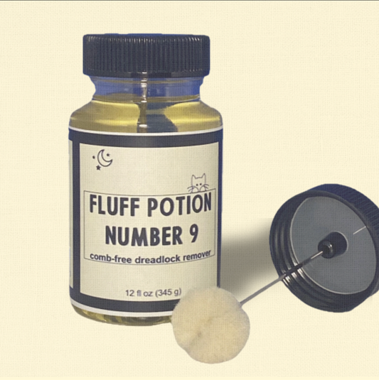 Fluff Potion Number 9 | Botanical No-Comb Mat Remover for Cats