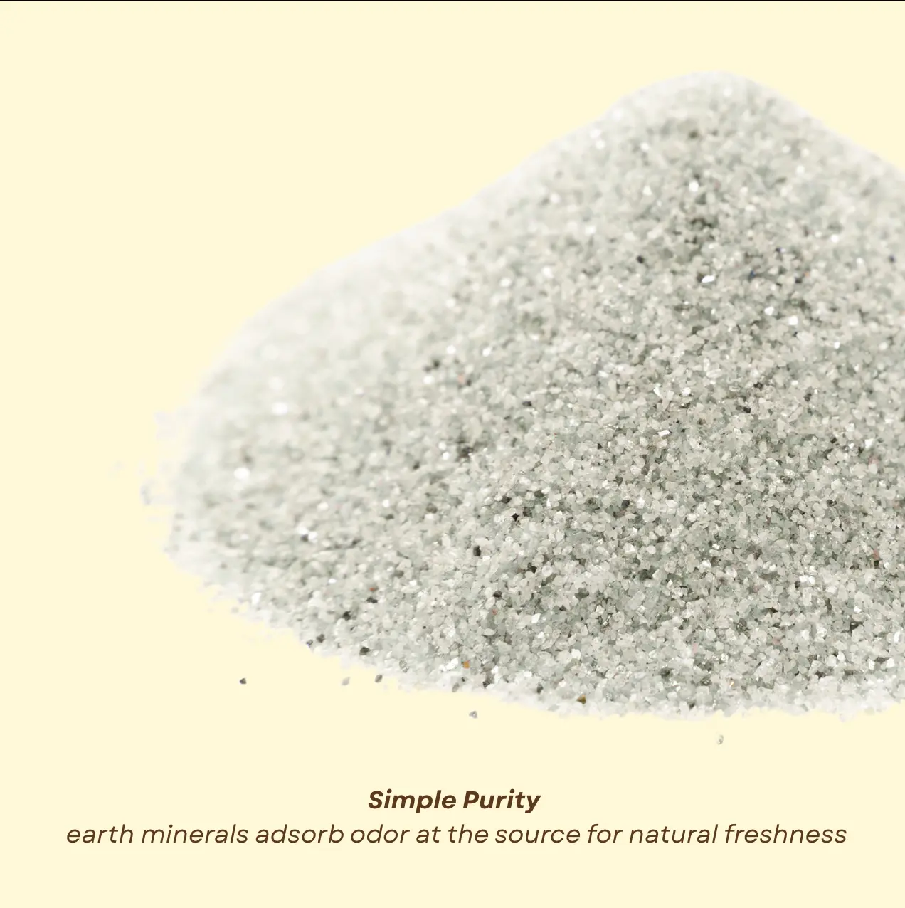 Litter Magic | Luxury Cat Litter Refresher with Natural Earth Minerals by Minou Le-Mew Chunkles