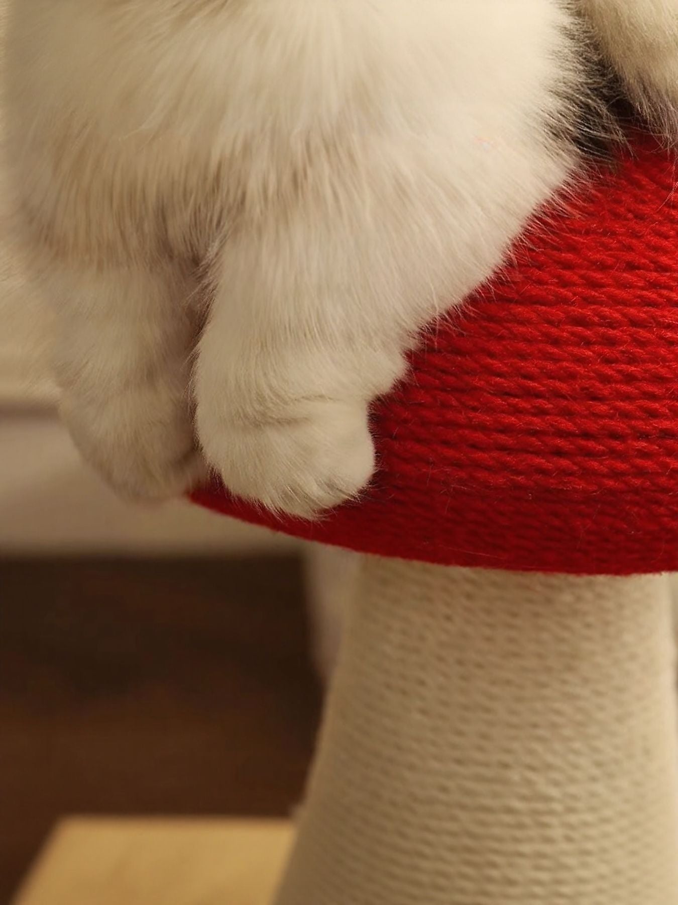 Mushroom - Shaped Cat Scratching Post - FloofChonk