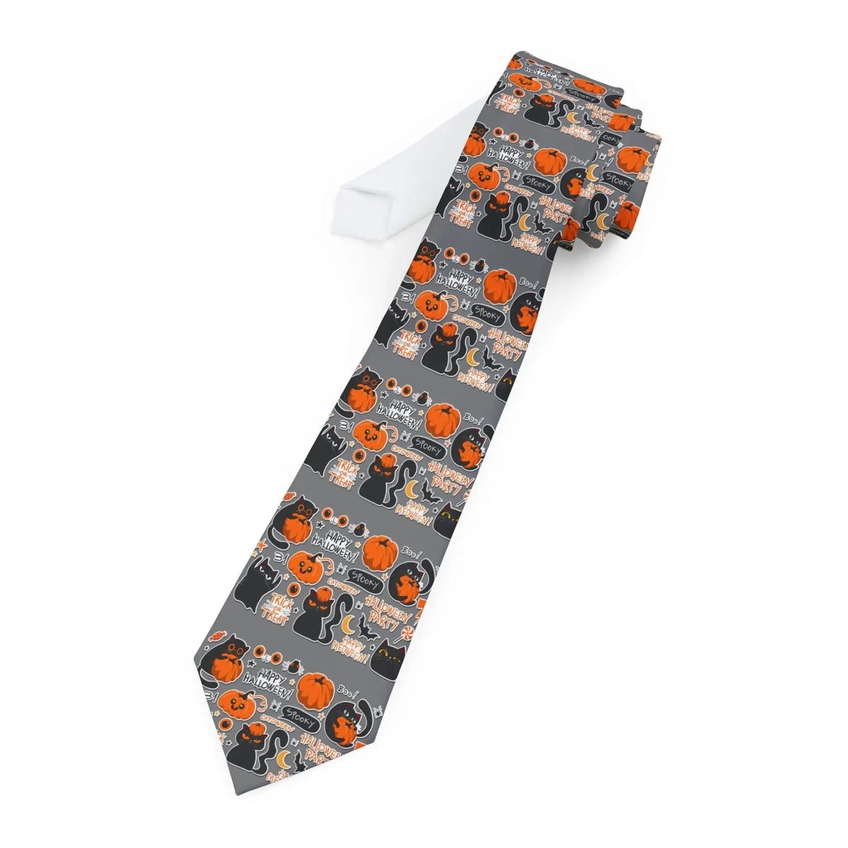 Necktie - Cat-Themed Animal Tie for Men, Perfect Gift for Cat Owners, Birthday Father's Day - FloofChonk