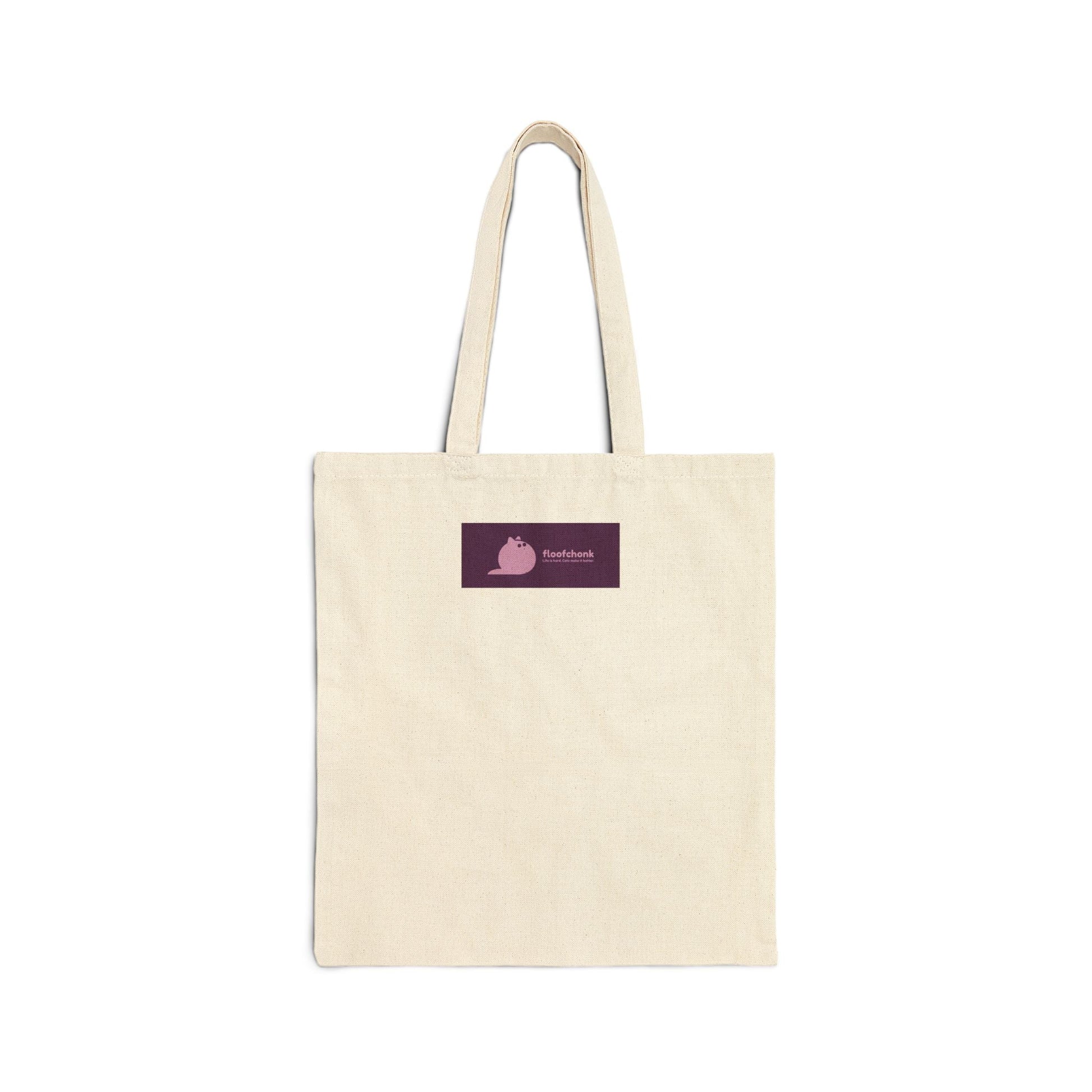 Neurodivergent Cat Rainbow Canvas Tote Bag — "Neurodivergent: My Brain Just Has More Colors" - FloofChonk